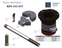 Siemens / Allis-Chalmers BZO-242 Kit drawing