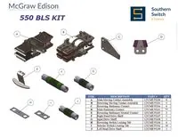 McGraw-Edison 550 BLS Full Kit