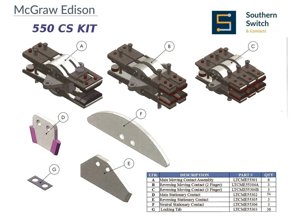 McGraw-Edison 550-CS insulating collar kit, machined from G10